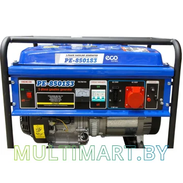 Бензиновый генератор ECO PE-8501S3 картинка 5